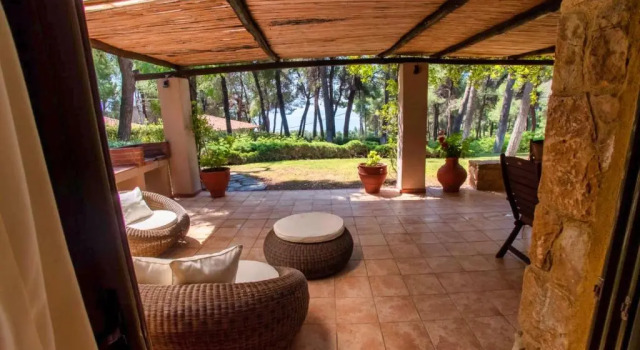 Sani Villa Lili 2, Забронировать Вилла Отели Македонии с бассейном, Бассейн