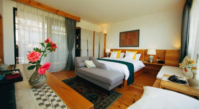 Deluxe Tweepersoonskamer met balkon en  uitzicht op zee The Dali Commune
