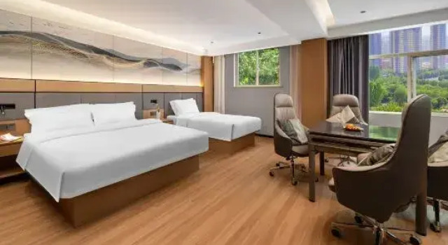 Люкс Deluxe Homeinn Superior Yun Hotel (Wuhu Zhongshan Road Pedestrian Street)