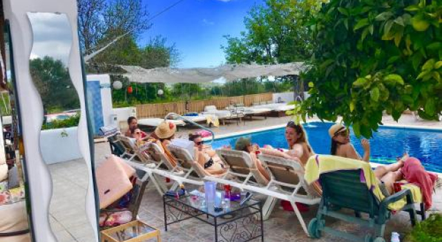 Villa 5 Double Bedrooms 3 Bathrooms2 Kitchens and big Swimming Pool Ibiza, Book Villa Hotels in Ibiza with a Pool, Swimming Pool