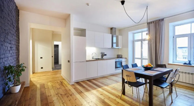 Апартаменты с 4 комнатами с балконом Ex Factory apartments