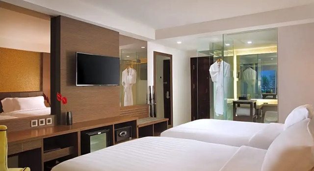 Номер Deluxe с балконом Sthala, A Tribute Portfolio Hotel, Ubud Bali