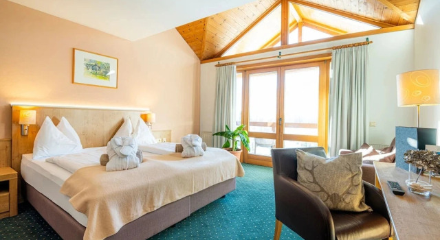 Двухместный номер Comfort с балконом Hotel Das Gastein - ganzjährig inklusive Alpentherme Gastein & Sommersaison inklusive Gasteiner Bergbahnen