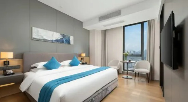 Suite con vista sulla città SSAW Boutique Hotel Wenzhou Dexin