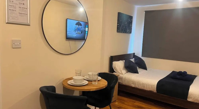 Номер Comfort Haven Homes - Central Luton Studio Apartments