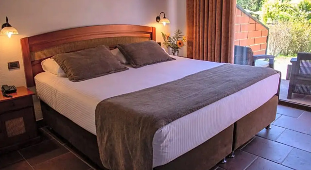 Двухместный номер Standard с видом на бассейн Hotel Pucon Green Park