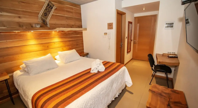Двухместный номер Standard с балконом Hotel Cumbres de Pucón