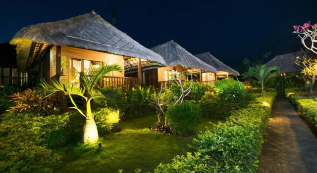 Бунгало с видом на океан Laguna Reef Huts