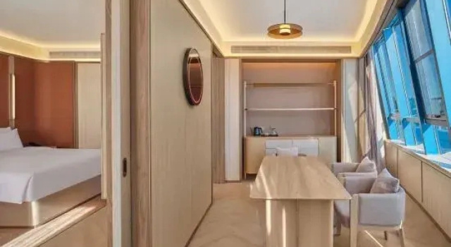 Семейный люкс Deluxe с видом на море Zhoushan Daishan Seaview Orange Crystal