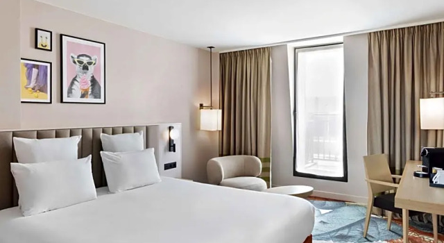 Двухместный номер Privilege с красивым видом из окна Mercure Amiens Cathédrale