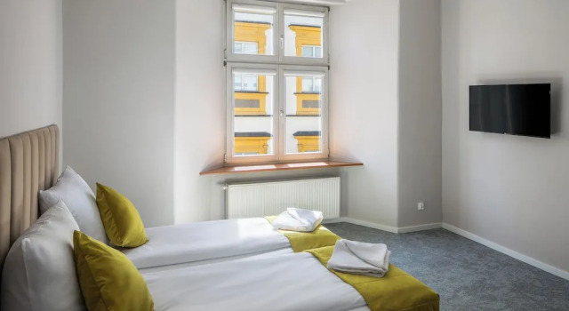 Четырёхместный номер Deluxe с видом на город Cracow Main Square Apartments