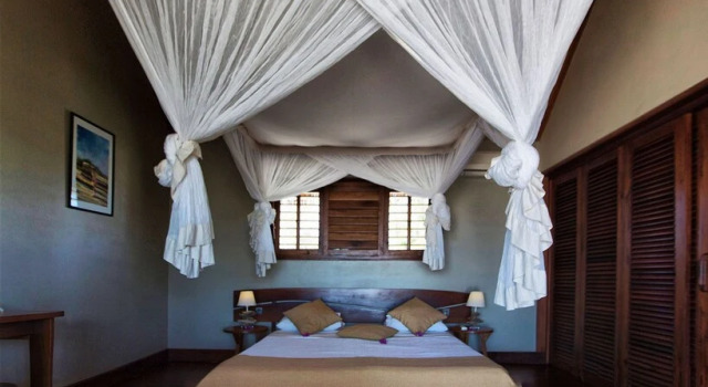 Bungalow mit Balkon Hôtel Palissandre MORONDAVA