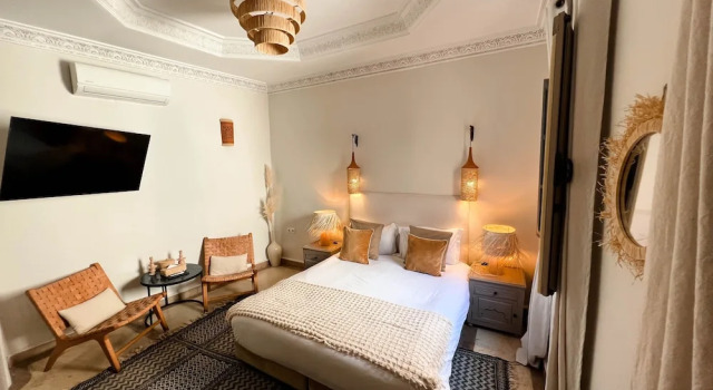 Camera doppia Deluxe Riad Jonan & Spa