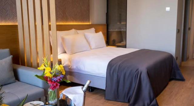 Двухместный номер Standard с видом на бассейн Celeste Bella Luxury Hotel & Spa