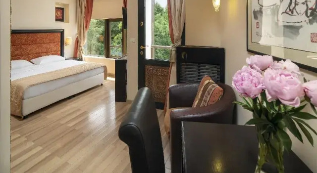 Deluxe Kahden hengen huone parvekkeella Le Boutique Hotel Moxa