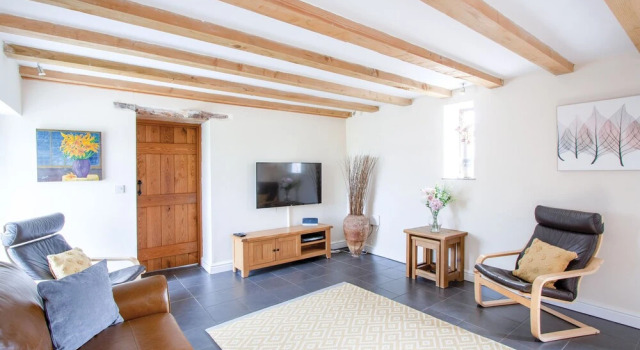 East Pilton Farm Holiday Cottage, 예약 농장 체험 숙박 스완지 Gower Peninsula