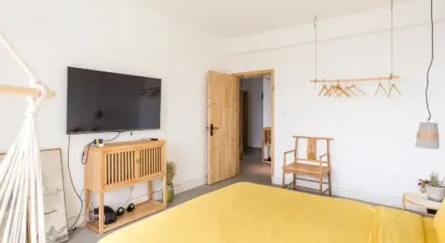 Двухместный люкс c 1 комнатой Meitu Projection Homestay (Zhengzhou International Exhibition Center Minhang Road Subway Station)