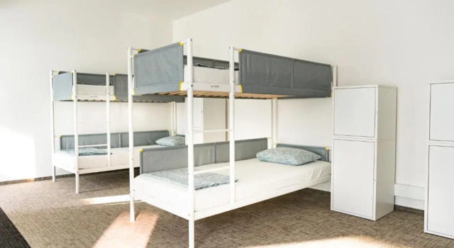 Кровать в общем номере Wild Elephants Hostel