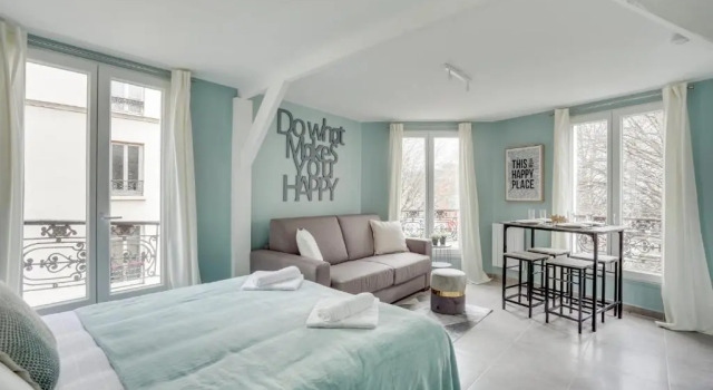 145 Suite Marc, Large Studio, Paris Center, Забронировать Апартаменты/квартира Апартаменты 10-й округ: Республики - Париж, Апартаменты/квартира
