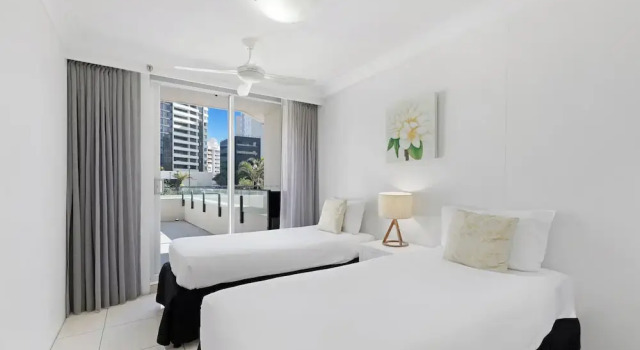 Апартаменты с 2 комнатами с балконом ULTIQA Beach Haven on Broadbeach