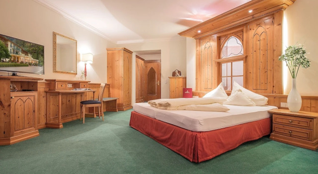 Двухместный номер Deluxe с балконом Hotel Vitalquelle Montafon