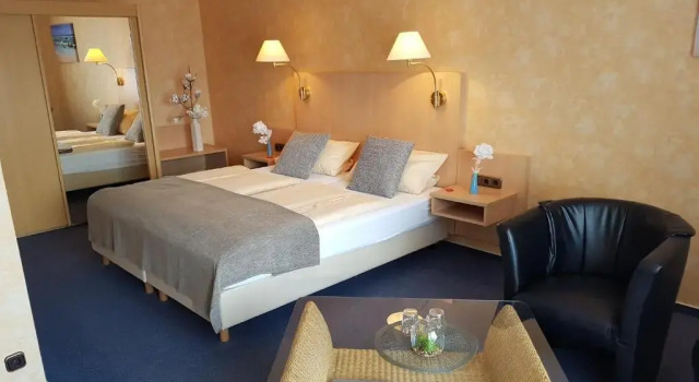 Двухместный номер Standard с балконом Hotel Vier Linden