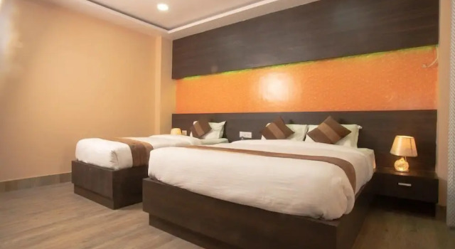 Трёхместный номер Deluxe Annapurna Hotel