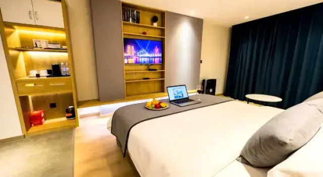 Люкс Zhen Ai Apple Hotel (Linyi Tongda Road Taisheng Plaza)