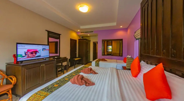 Трёхместный номер Superior с видом на бассейн Chaweng Garden Beach Resort - Koh Samui