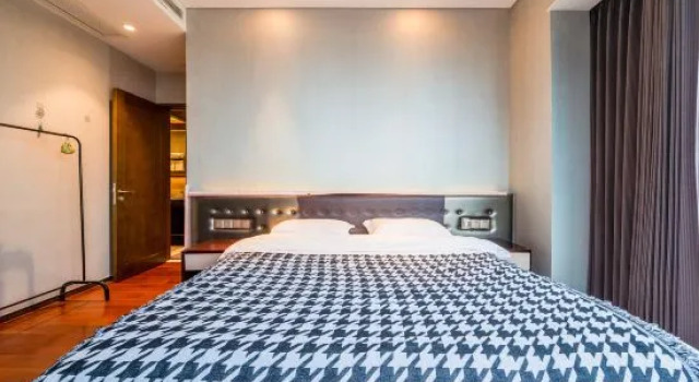 Люкс с 2 комнатами с видом на озеро Yolan Executive Hotel Apartments