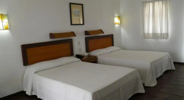 Camera quadrupla Standard con balcone Hotel Ilebal Cuernavaca Centro - lugar con encanto