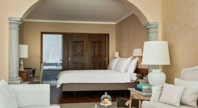 Люкс с видом на озеро Villa Orselina 