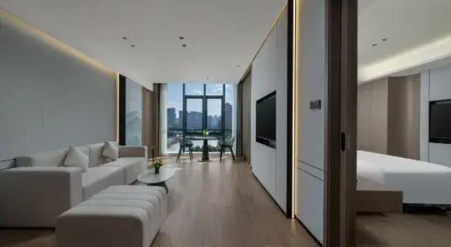 Люкс Superior Lantian Bright Collection Hotel Hangzhou（Jianshe 1St Road Subway Station Storre）