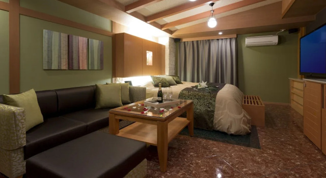 Двухместный номер Economy с балконом Hotel Watergate Okayama - Adults Only