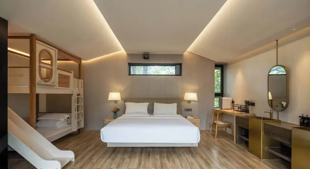 Номер Comfort Beijing Nanshan Yanyu Song Hot Spring Holiday Homestay