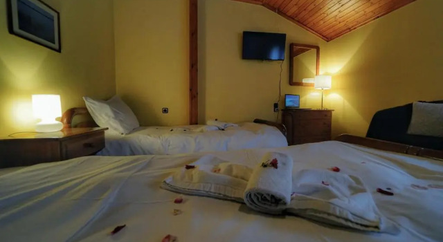 Семейный люкс с видом на горы To Balcony tis Agorianis