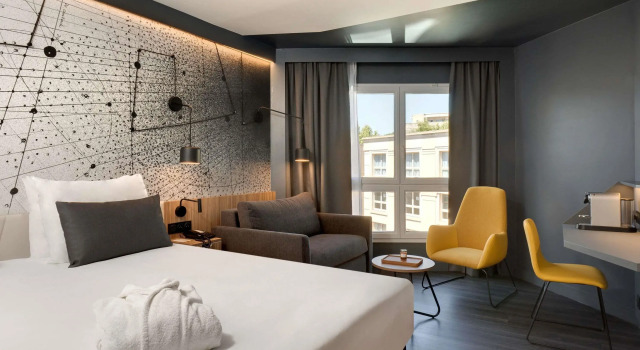 Mercure Montpellier Antigone, Rezervasyon Otel Montpellier otoparklı oteller, The Corum yakınında, Otopark
