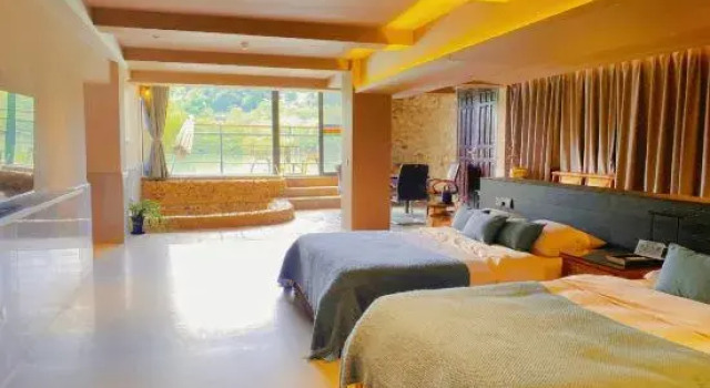 Люкс Deluxe Qingyin Hotel