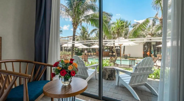 Двухместный номер Superior с видом на сад Sala Tuy Hoa Beach Hotel