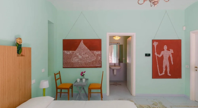 Трёхместный номер Standard c 1 комнатой с видом на сад Tarshito Gallery House Roma