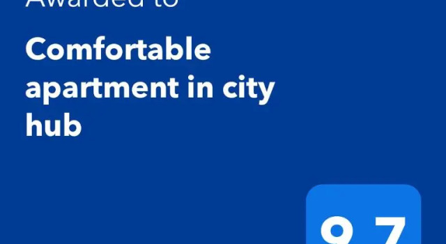 Апартаменты Comfortable apartment in city hub