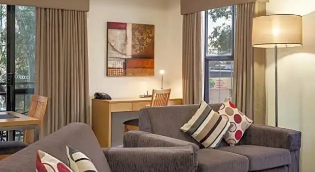 Апартаменты Executive с 2 комнатами с балконом Best Western Northbridge Apartments