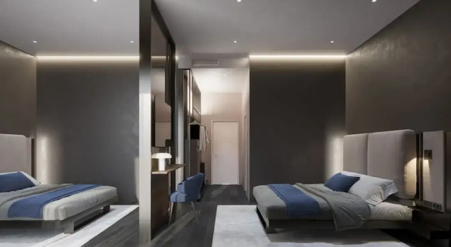 Четырёхместный номер Standard Kira Suites Hotel Milano