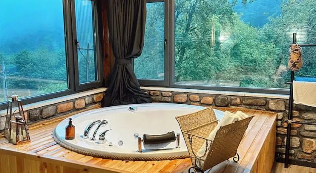 Двухместный номер Luxury с красивым видом из окна Zilkale Butik Otel