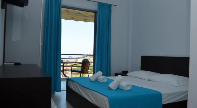 Двухместный номер Deluxe с видом на море Hotel Sunset