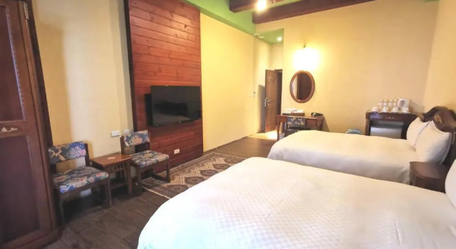 Четырёхместный номер Standard с видом на сад Sheep Village Country Homestay