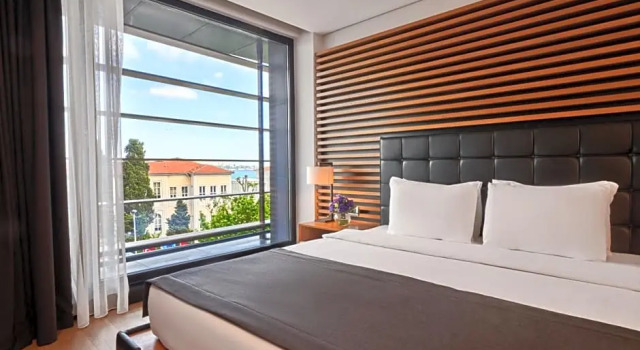 Двухместный номер Deluxe с частичным видом на море Metropolitan Hotels Bosphorus - Special Category