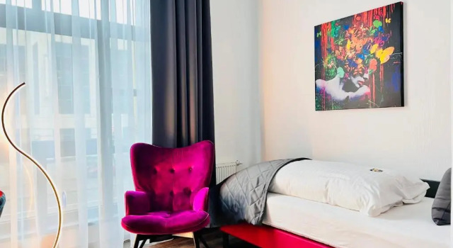 Одноместный номер Standard artHOTEL Magdeburg