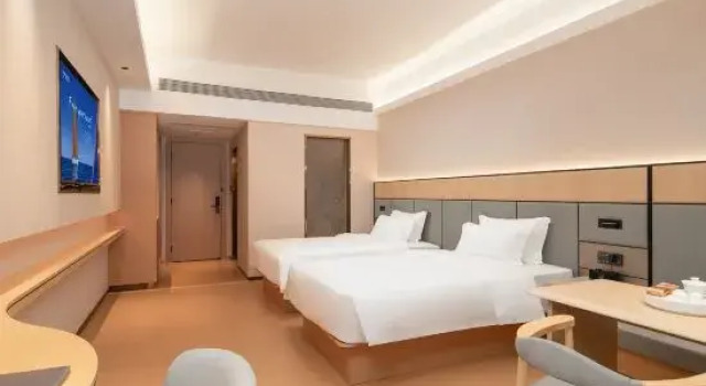 Кровать в общем номере Yeste Hotel (Shantou Chaoyang Heping)