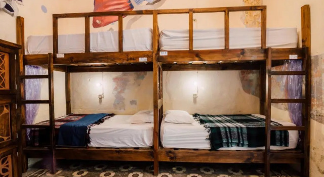 Кровать в общем номере (женский номер) Posada Vee Yuu - Hostel